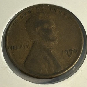 1950 D Lincoln Wheat Penny - Error Large Date (271) - Picture 1 of 2