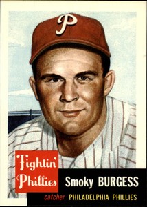 1991 (PHILLIES) Topps Archives 1953 #10 Smoky Burgess
