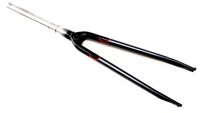 Rare NOS The iconic KLEIN Alu/Carbon 700c 1 1/8 inch Road Fork Flame - Image 1 of 4