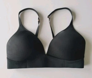 34D Aerie Real Me Wireless Bra Black - Picture 1 of 8
