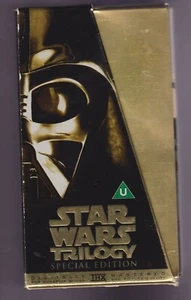 Star Wars Trilogy - Special Edition - Gold Box Set (VHS/SUR, 1997, 3-Tape Set) - Picture 1 of 5