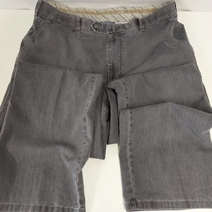 MEYER Herren Hose 36/32 Stretch Comfort Polyester Baumwolle schwarz Stonewash - Bild 1 von 15