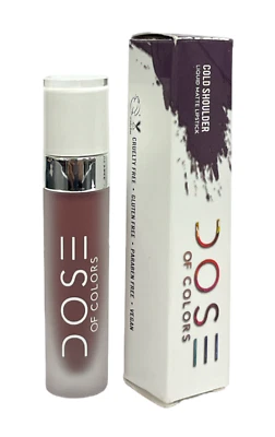 Dose Of Colors Liquid Matte Lipstick (Cold Shoulder) (4.5g/0.16oz) New Seen Pics - Image 1 of 3