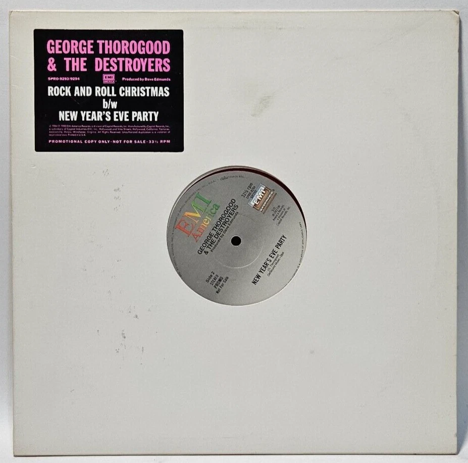 George Thorogood And The Destroyers - SINGLES RED VINYL - EX - Ultrasonic Clean - Image 1 of 1
