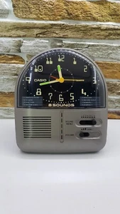 CASIO 8 SOUNDS Analog Clock series TSA-80 MADE IN JAPAN - Imagen 1 de 12