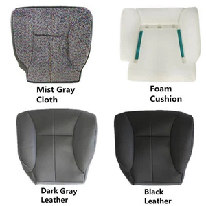 For 1998-2002 Dodge Ram 1500 2500 3500 Driver Passenger Bottom Seat Cover - Foto 1 di 46