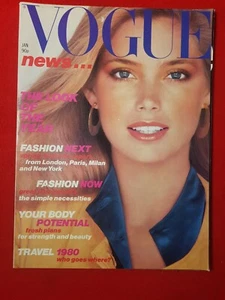 VOGUE Magazine : Jan 1980 : KELLY EMBERG : Vintage Fashion - Picture 1 of 11