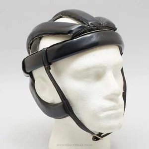 Casco Hairnet Vintage NOS - 58 Negro L'Eroica Años 70/80 Bicicleta Ciclismo Cabeza Danesa - Imagen 1 de 5