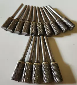 SB-5 BURRS, SOLID CARBIDE, MADE IN USA, QTY: 15 - Picture 1 of 3