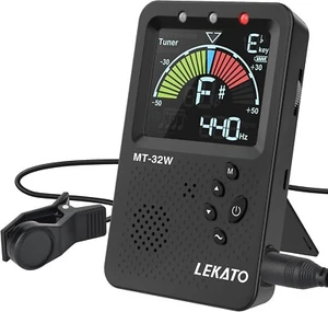 Metronome Tuner, Rechargeable 3 In 1 Digital Metronome with Vocal Count, Tone Ge - Picture 1 of 8