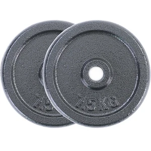 15 kg Hantelscheiben Set 2x7,5 kg Gusseisen Hantel Gewicht versiegelt 30mm - Bild 1 von 5