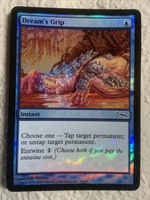 Dream's Grip Mirrodin NM Foil MTG 34/306 Common