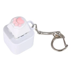 Cats Paws Rechargeable Switches Tester Keychains Speaker Stress Relief Toy for - Afbeelding 1 van 8