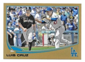 Luis Cruz 2013 Topps Baseball Gold #645 Serial #1304/2013 NrMt - Picture 1 of 1