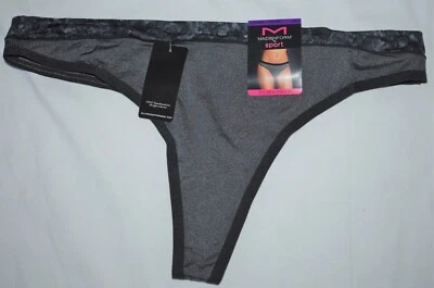 Женские спортивные стринги нижнее белье Maidenform DMMSMT темно-серые размер 2XL/9 - Изображение 1 из 4