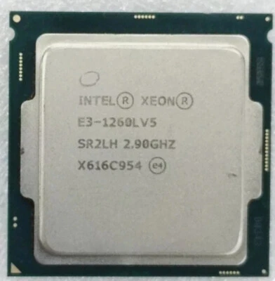Intel Xeon E3-1260L V5 SR2LH LGA-1151 CPU Processor 2.90-3.90GHz 4-Core 8MB 45W - Image 1 of 4