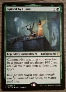 Raised by Giants #250/361 MTG Commander Legends:Battle for Baldur's Gate Rare NM - Picture 1 of 1