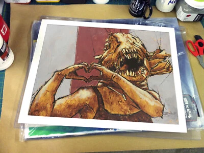 TRUST YOUR FEELINGS - Fine Art Poster by Sv Bell **FREE SHIPPING** - Image 1 of 2