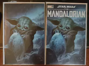 🔥 STAR WARS MANDALORIAN SEASON 2 #2 KIRKHAM Trade Dress & Virgin Variant Set - Picture 1 of 1