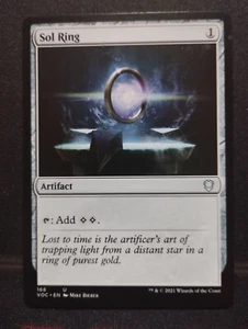 MTG ANILLO SOLAR / SOL RING - VOC - ENGLISH EXCELLENT - Imagen 1 de 1