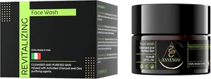 Detergente Crema Viso Revitalizzante, Infuso Con Carbone Attivo, Caolino, Bava D - Foto 1 di 12