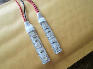 PAR DE 3 TIRAS LED 5050 SMD LEDS TODOS LOS COLORES CUALQUIER CANTIDAD BRILLANTE - Imagen 1 de 33