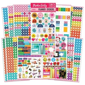 Mirida Planner Stickers – 1700 Productivity Mini Icons for Adults Calendar – ... - Picture 1 of 9