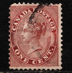 OPC 1859 Canada 1c Victoria Sc#14 Used 51346 - Picture 1 of 2