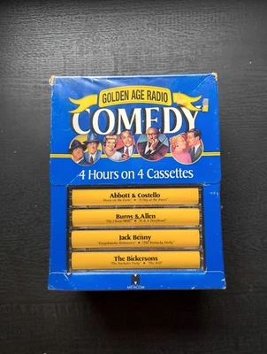 Golden Age Radio Comedy 4 Hours On 4 Cassettes Sealed New In Box - Image 1 of 2