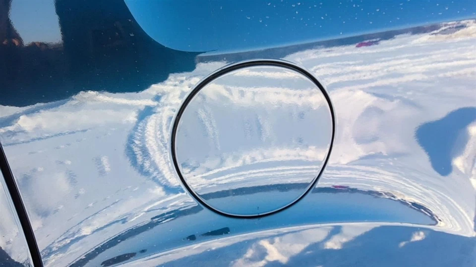 2009 2010 2011 2012 2013 2014 2015 HONDA PILOT  Fuel Filler Door  Foto 1 de 4