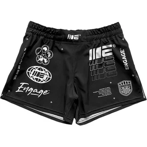 Engage Billboard MMA Hybrid Shorts - Black - Picture 1 of 2