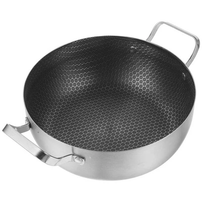  Pentola in Acciaio Inox Padella Per Pancake Piccola Inossidabile - Immagine 1 di 4