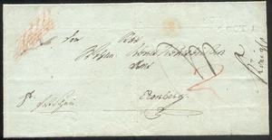 SCHORNDORF 1854 VORPHILABRIEF (D1185 - Picture 1 of 1