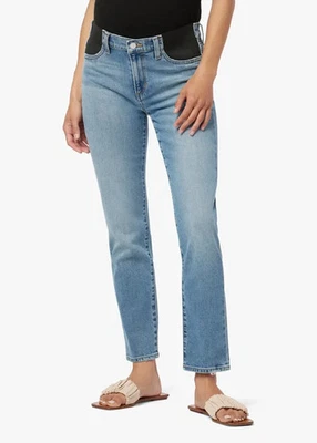 Joe's Jeans FAB! THE LARA MATERNITY in Ethos Raw Hem Jeans Size 27 x 25.5" In. - Image 1 of 4