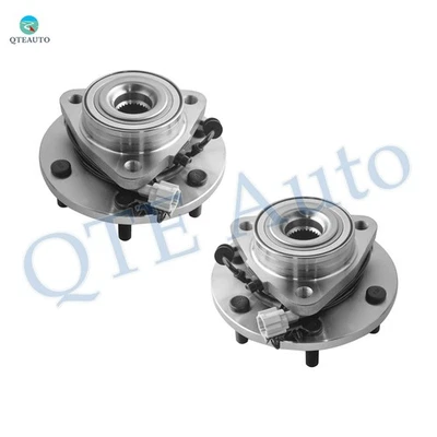 Pair of 2 Front Wheel Hub Bearing Assembly For 2008-2012 Nissan Titan V8 5.6L - Image 1 of 4