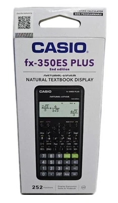 Casio fx-350ES PLUS 2nd edition Scientific Calculator - New in Box - Image 1 of 4