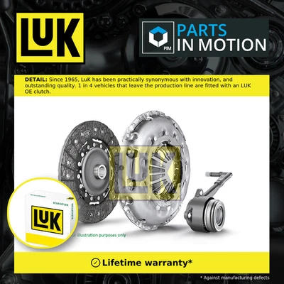 Clutch Kit 3pc (Cover+Plate+CSC) 240mm 624395334 LuK 31325023 31370248 31437169 - Image 1 of 4