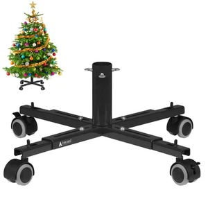 Weihnachtsbaumständer Sockel mit Rollen beweglich Weihnachten Fake Baumhalter für... - Bild 1 von 8