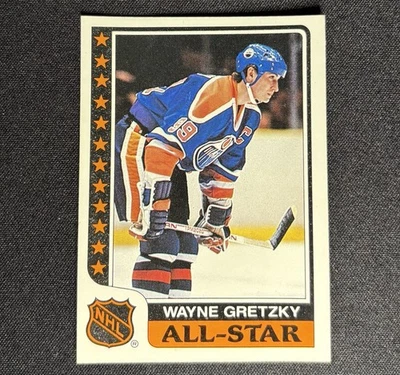 1986-87 Topps All-Star Stickers Wayne Gretzky #3 NM+ - Image 1 of 2