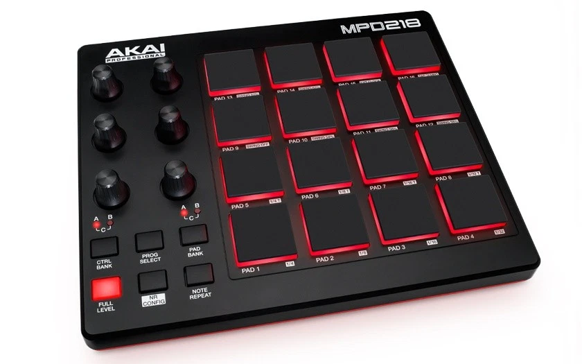 AKAI MPD218 Controller 16 Pad Midi over USB - Immagine 1 di 1