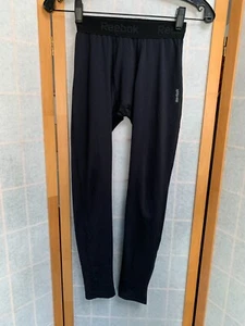 Reebok Boy's size Large 14-16 PlayDry Base Layer Pants Tights Black - Picture 1 of 7