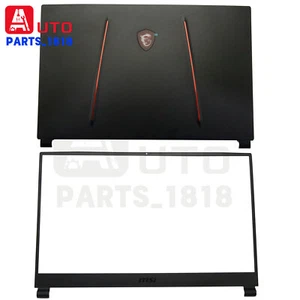 New MSI Raider GE75 GL75 GP75 8SG 8SF MS-17E1 E2 E9 LCD Back Cover Lid Bezel US - Picture 1 of 7