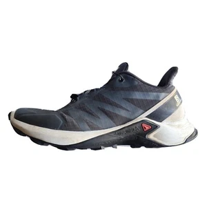 Salomon Super Cross Mens GTX Shoes Runners Size US 8.5 Grey Black - Picture 1 of 7