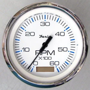 Tacómetro Faria con Hourómetro (F33832) - Imagen 1 de 1