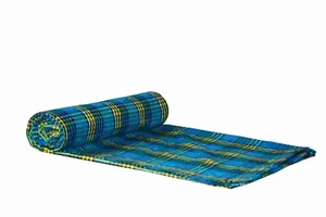 African Masai Maasai Shuka Blanket Shawl Scarf Sarong Kimono 59x79" Kenya Blue - Picture 1 of 6