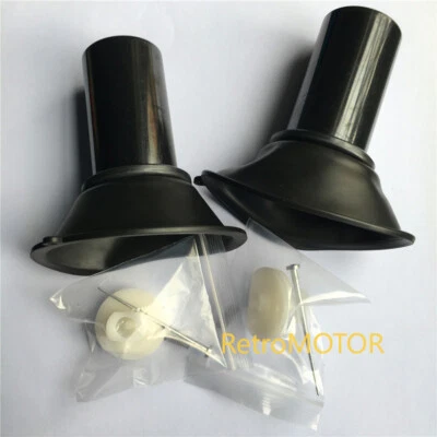 2*Carburadores de diafragma de membrana pistón de vacío para Honda PC800 1989-1998 1990 Foto 1 de 4