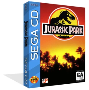 - Estuche de repuesto para juegos de Jurassic Park + caja cubierta de obras de arte solamente - Imagen 1 de 2