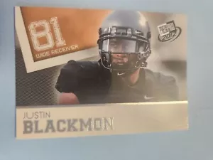 justin blackmon 2012 PRESS PASS #3 RC OKLAHOMA ST - Picture 1 of 2