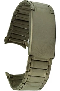 Titan Watch Band Round Connection 18 mm Bracelet Titanium Band Link Bracelet - Picture 1 of 2