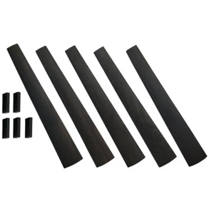 5x 4/4 Tamaño Violín Ébano Dedaño con Tuerca Negro Divisón Calidad Superior Nuevo - Imagen 1 de 4